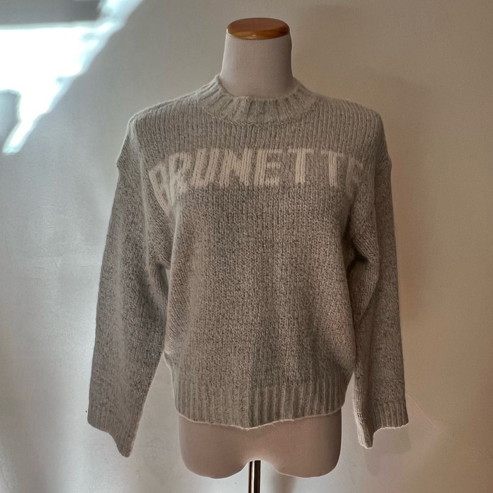 Brunette the label sweater, size xs/s